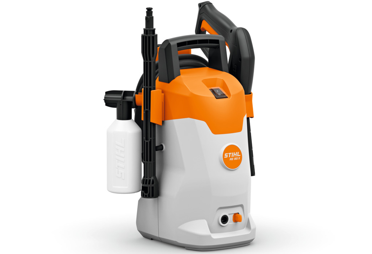 Απεικονίζεται η μπροστινή όψη του πλυστικού.